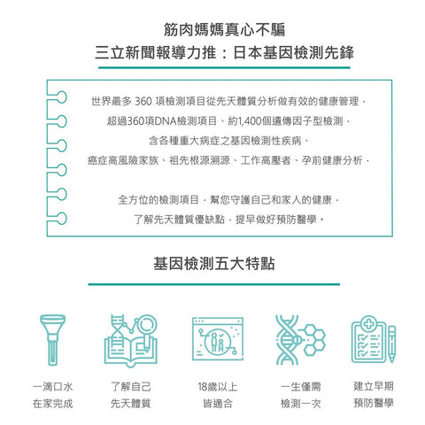 Genesis 2.0:全方位基因檢測