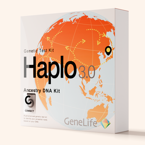 GeneLife Haplo CONNECT: 專為亞洲設計的探索起源基因檢測
